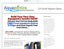 Tablet Screenshot of diyaquaponics4you.com